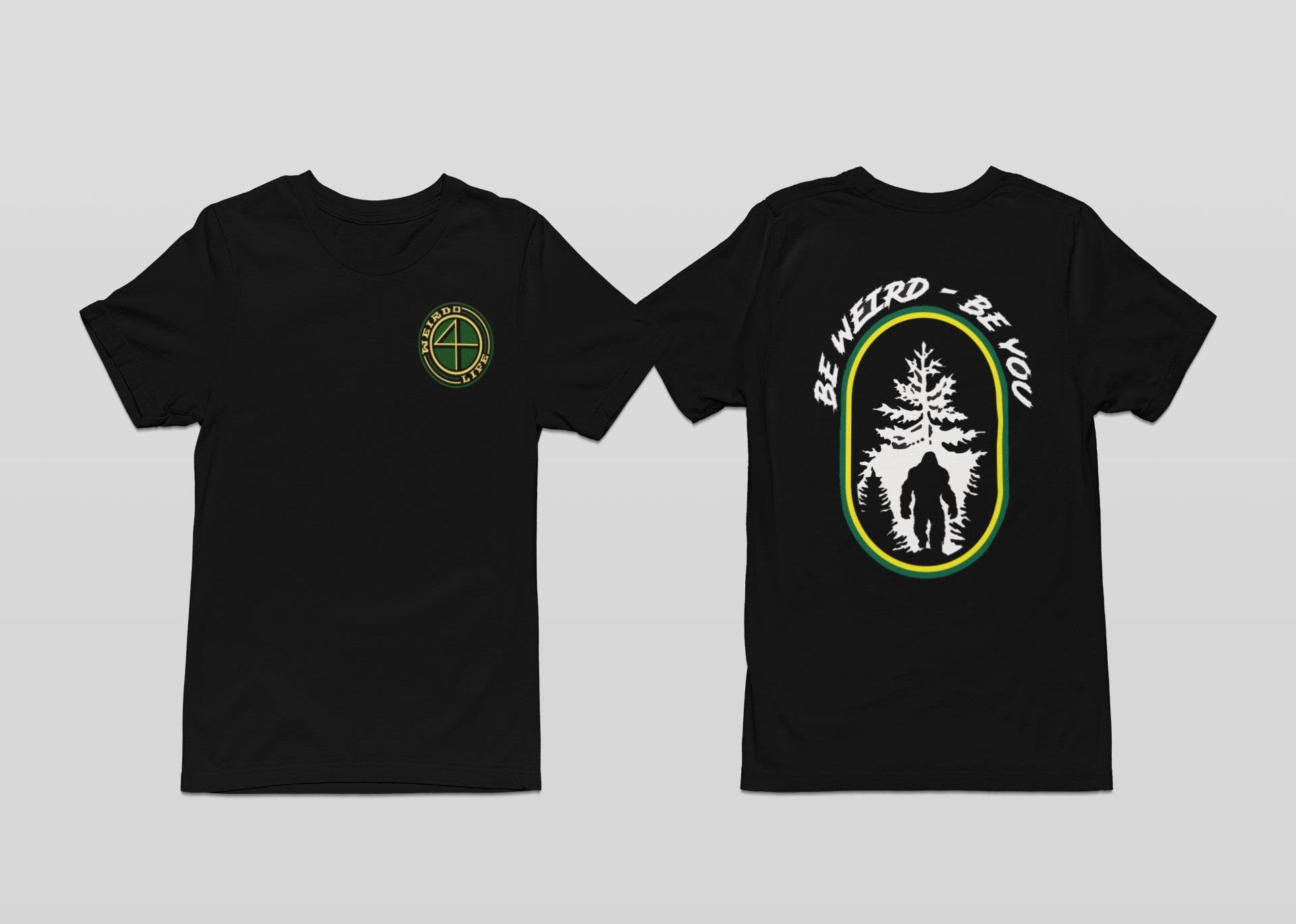 Sasquatch T-shirt - Weirdo 4 Life - Nature T-Shirt Weirdo4Life 