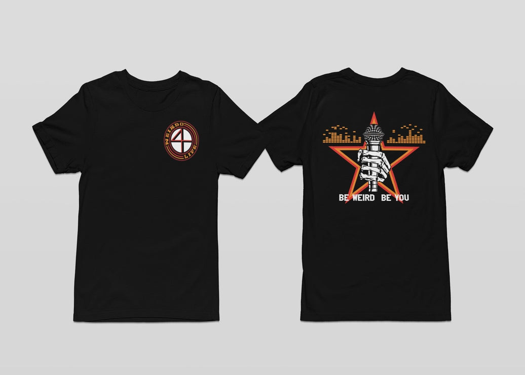 Music T-shirt - Weirdo 4 Life T-Shirt Weirdo4Life 