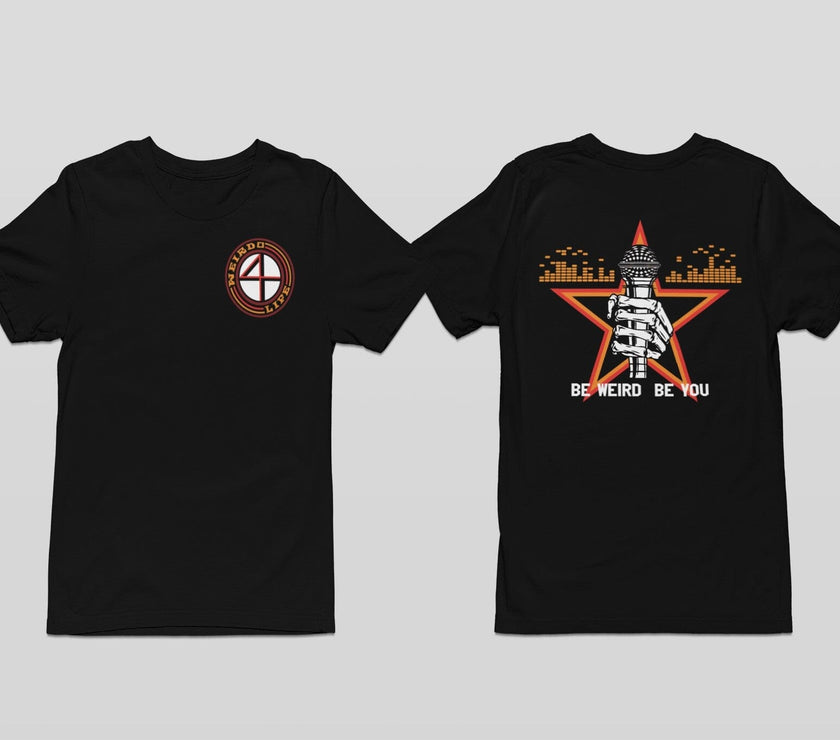 Music T-shirt - Weirdo 4 Life T-Shirt Weirdo4Life 