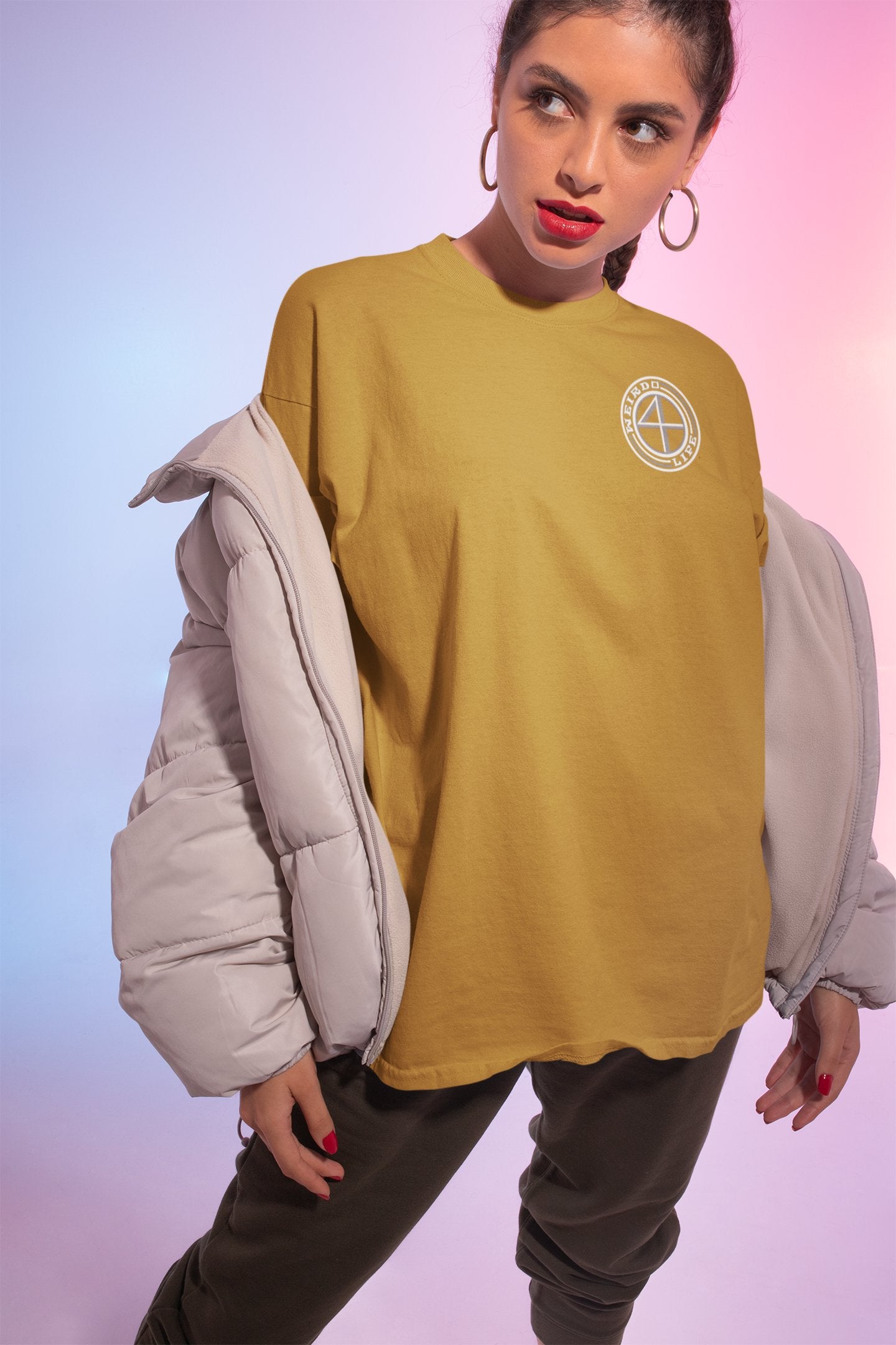 Core - Weirdo Logo Tee T-Shirt Weirdo4Life Mushroom S 