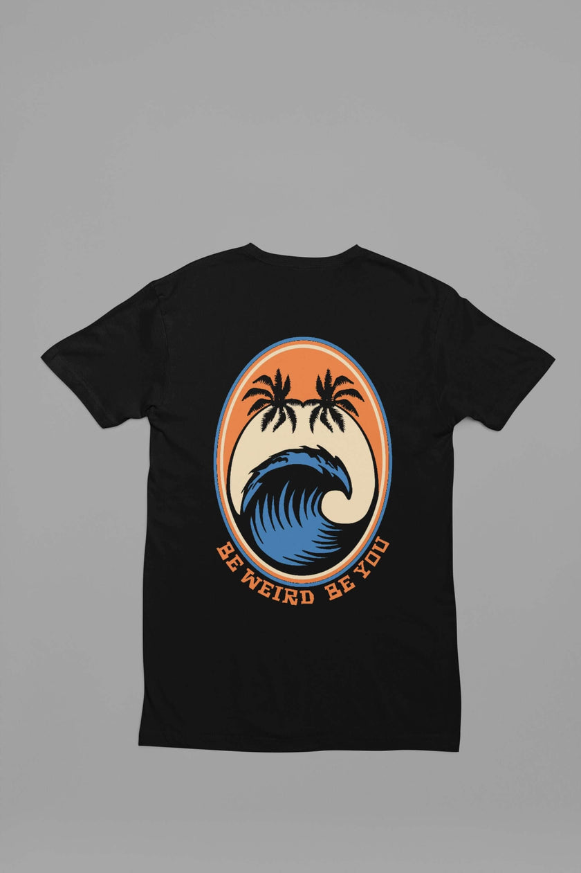 Nazaré Wave Riders T-shirt - Weirdo 4 Life (Graphic on Front) T-Shirt Weirdo4Life 