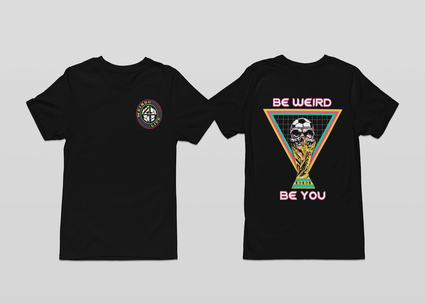 World Cup Soccer Skull T-shirt