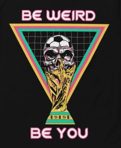World Cup Soccer Skull T-shirt T-Shirt Weirdo4Life 