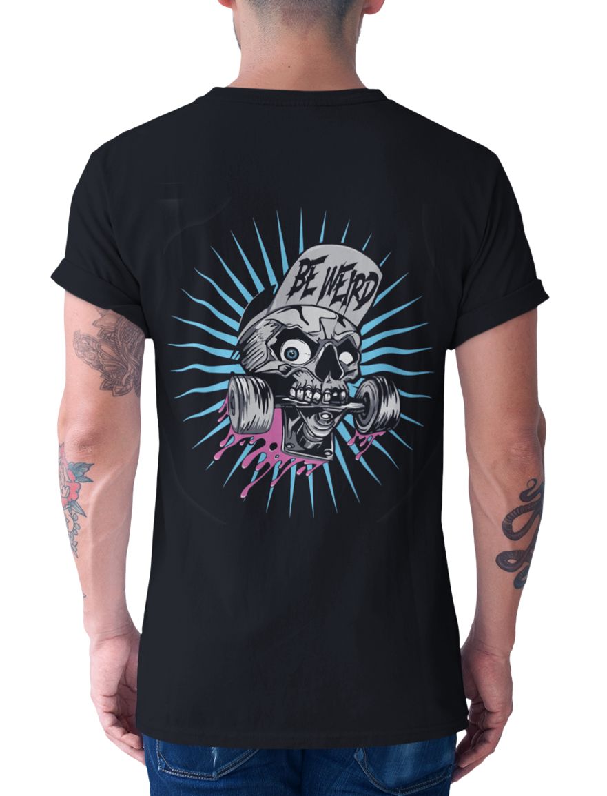 SkullStar T-shirt T-Shirt Weirdo4Life Black Small 