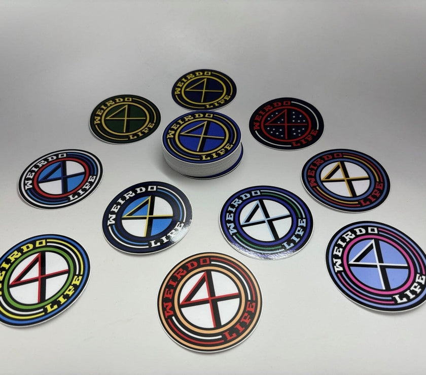 Custom 3-inch Stickers Stickers Weirdo4Life 